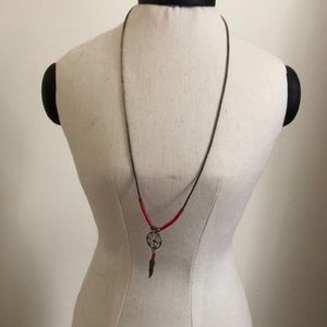 Dream catcher necklace